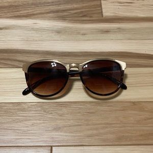 Gold Trim Sunglasses